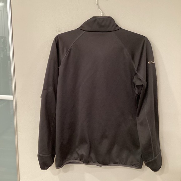 Stormtech Men’s Black Large Fleece Lined Jacket Gently Used with logo “Fleur” - Picture 2 of 7